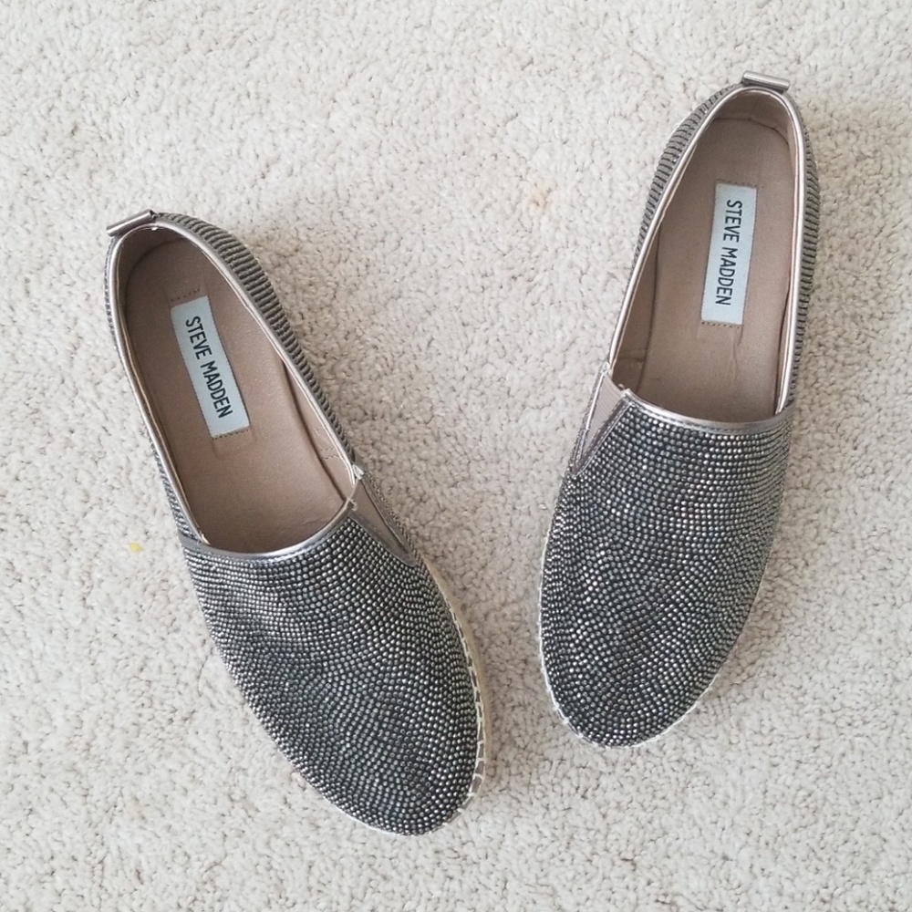 NEW!! Steve madden sparking espadrille shoes 7.5